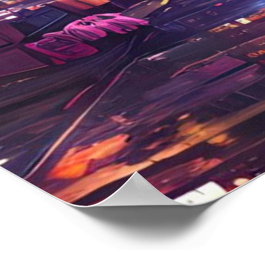 Ongelofelijke nachten poster (Hoek)