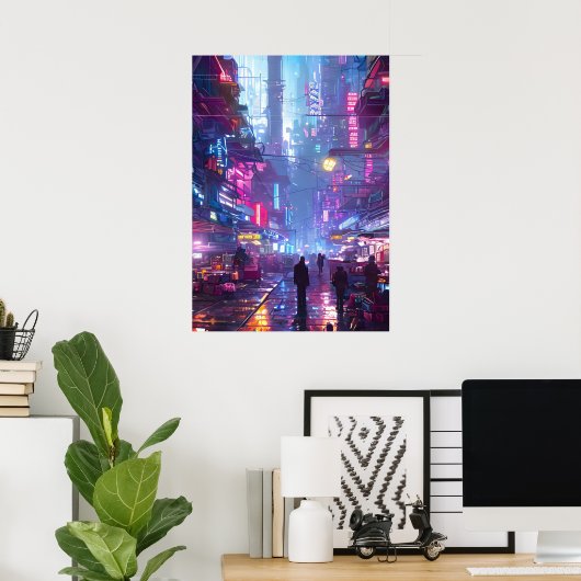 Ongelofelijke nachten poster (Thuiskantoor)