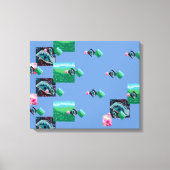 Ongelofelijke Natuur die oogopslag prijst, robuust Canvas Afdruk (Voorkant)