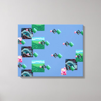 Ongelofelijke Natuur die oogopslag prijst, robuust Canvas Afdruk