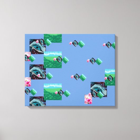 Ongelofelijke Natuur die oogopslag prijst, robuust Canvas Afdruk (Voorkant)