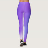 Ongelofelijke Paars-Blauwe Lichte Leggings (Achterkant)