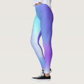 Ongelofelijke Paars-Blauwe Lichte Leggings (Links)