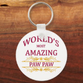 Ongelofelijke Paw Paw Sleutelhanger (Voorkant)