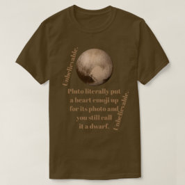 Ongelofelijke Pluto-feiten T-shirt
