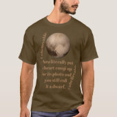 Ongelofelijke Pluto-feiten T-shirt (Voorkant)