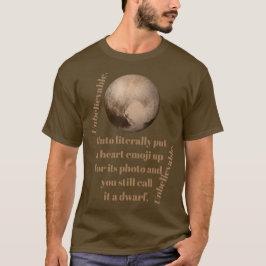 Ongelofelijke Pluto-feiten T-shirt