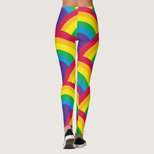 Ongelofelijke regenboog leggings (Achterkant)