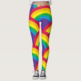 Ongelofelijke regenboog leggings