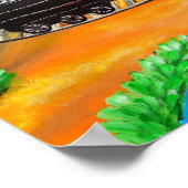 Ongelofelijke reis | Oerwoud Dierentransport Poster (Hoek)