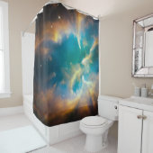 Ongelofelijke ruimte douchegordijn (In situ)