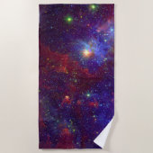 Ongelofelijke ruimte strandlaken (Voorkant)