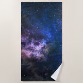 Ongelofelijke ruimte strandlaken (Voorkant)