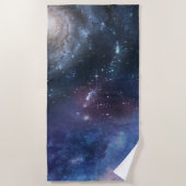 Ongelofelijke ruimte strandlaken (Voorkant)