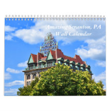 Ongelofelijke Scranton PA Wall Calendar