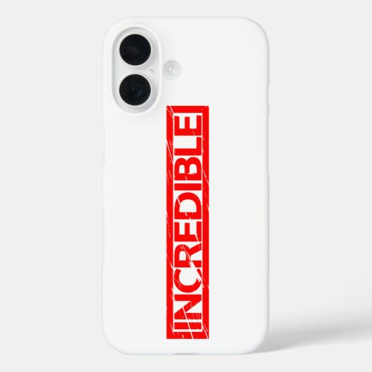 ongelofelijke stempel Case-Mate iPhone case (Achterkant)