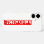 ongelofelijke stempel Case-Mate iPhone case (Achterkant (horizontaal))