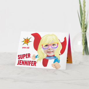Ongelofelijke superheld Birthday Geweldige Gift  Kaart