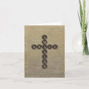 Ongelofelijke sympathie van Grace Cross met Verse Kaart