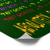 Ongelofelijke Wiskunde reeks 3 Poster (Hoek)