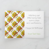 Ongelooflijk 1 jaar oud - 1e verjaardag kaart (Binnen)