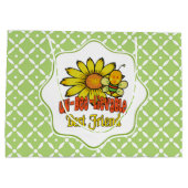 Ongelooflijk beste vriendschappelijke zonnebloemen groot cadeauzakje (Achterkant)
