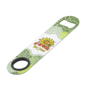 Ongelooflijk beste vriendschappelijke zonnebloemen speed flessenopener