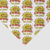 Ongelooflijk beste vriendschappelijke zonnebloemen tissuepapier (Detail)