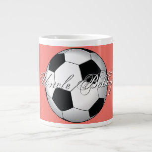 Ongelooflijk budgetmonogram voor sportsport grote koffiekop