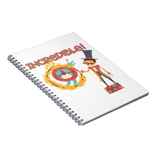 Ongelooflijk Circus Journal Notitieboek (Rechterzijde)