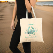 Ongelooflijk Ga Langzaam In Caye Caulker Belize Kr Tote Bag