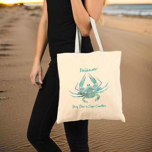 Ongelooflijk Ga Langzaam In Caye Caulker Belize Kr Tote Bag