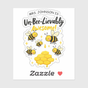 Ongelooflijk Geweldige Onderwijs Cadeau Mooie Bij Sticker