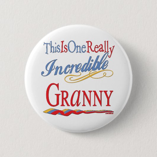 Ongelooflijk Granny Ronde Button 5,7 Cm (Voorkant)