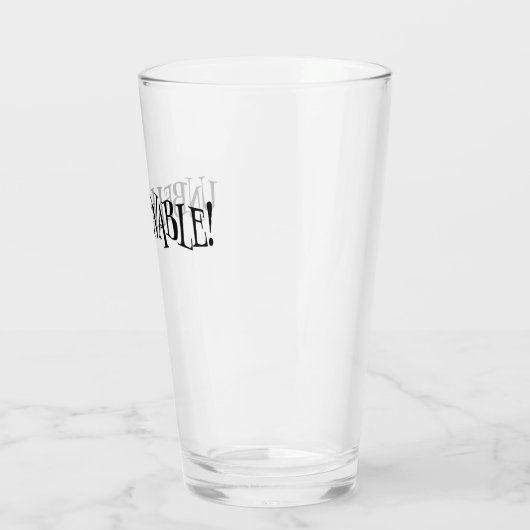 Ongelooflijk! Grappig Bartender Gift Glas (Links)