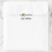 Ongelooflijk grote zus stickers (Tas)