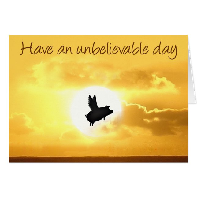 ongelooflijk hedendaags varken (Voorkant Horizontaal)