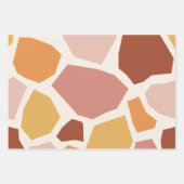 Ongelooflijk kleurig design, lichtblauw en roze inpakpapier vel (Voorkant 3)