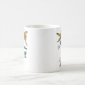 Ongelooflijk Man superheld Cartoon Comics Fun Koffiemok (Center)