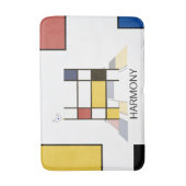 Ongelooflijk neoplasticisme Art Monogram. Brief H Badmat (Voorkant Verticaal)