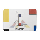 Ongelooflijk neoplasticisme Art Monogram. Brief I Badmat (Voorkant)