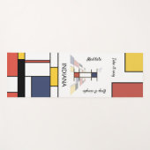 Ongelooflijk neoplasticisme Art Monogram. Brief I Yogamat (Voorkant (horizontaal))