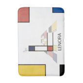 Ongelooflijk neoplasticisme Art Monogram. Letter L Badmat (Voorkant Verticaal)