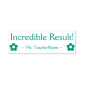 "Ongelooflijk resultaat!" + Rubberstempel Tiller's Zelfinktende Stempel (Design)