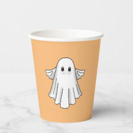 Ongelooflijk schattige Halloween-geest Papieren Bekers