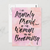 Ongelooflijk trots op je briefkaart (Voorkant / Achterkant)