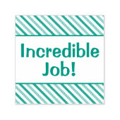 "Ongelooflijk werk!" Feedback Rubberstempel Zelfinktende Stempel (Design)