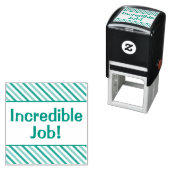 "Ongelooflijk werk!" Feedback Rubberstempel Zelfinktende Stempel (In situ)