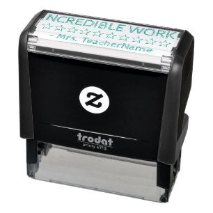 "ONGELOOFLIJK WERK!" Feedback Rubberstempel Zelfinktende Stempel