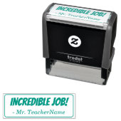 "ONGELOOFLIJK WERK!" Teacher Feedback Rubber Stamp Zelfinktende Stempel (In situ)